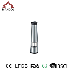 Grande Capacité En Acier Inoxydable <span class=keywords><strong>Multi</strong></span> Couche Mini Électrique Spice Sel et <span class=keywords><strong>Moulin</strong></span> À <span class=keywords><strong>Poivre</strong></span> - Product Image 4