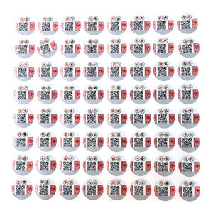 粘性条码密封刮痕二维码乙烯基安全印刷酒瓶产品包装定制标志贴纸标签 - Product Image 5