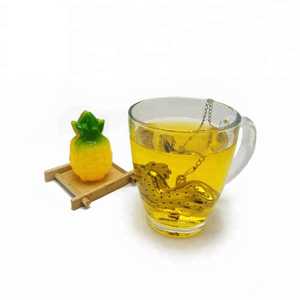 Infusor de Té de Acero Inoxidable con Forma de <span class=keywords><strong>Gallo</strong></span> y Cadena, Gran Venta - Product Image 5