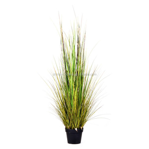 pouce Nature Rechercher Gazon Artificiel En <span class=keywords><strong>Pot</strong></span> Herbe D'<span class=keywords><strong>oignon</strong></span> avec des Mauvaises Herbes Faux Des Pots de Fleurs - Product Image 5