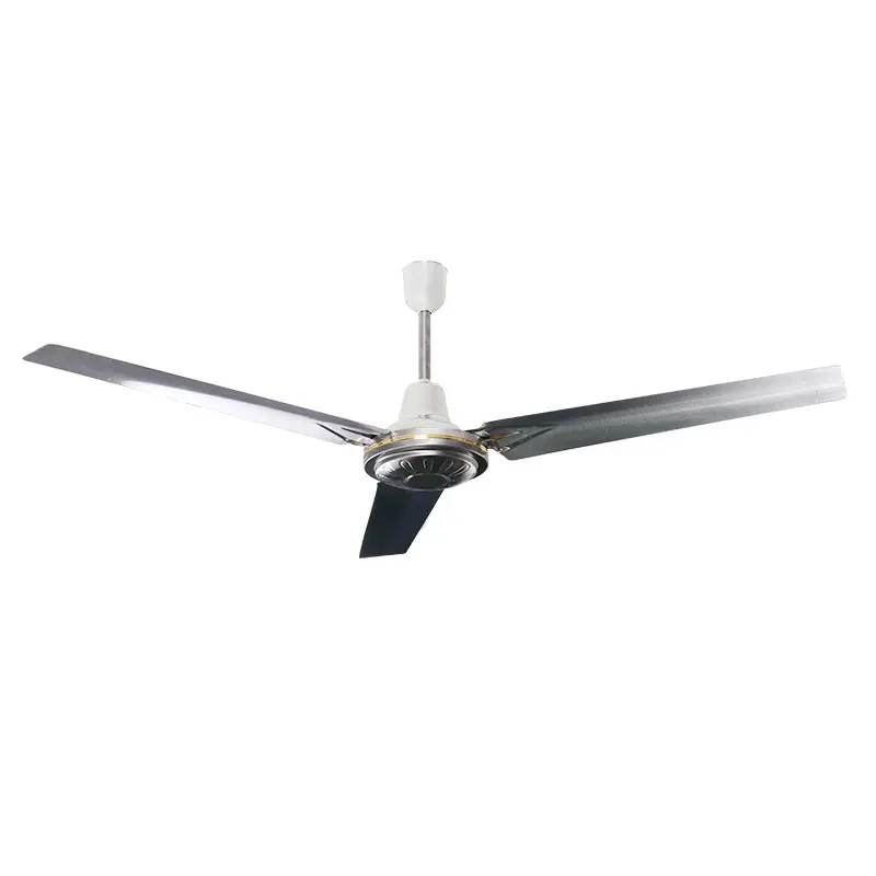 Foshan factory direct industrial 220v 56 Inch copper ac motor Home Ceiling Fan 3 Blade Wall Switch Controlled Ceiling fan
