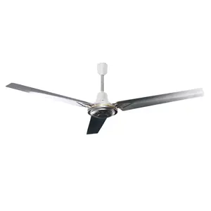 Foshan factory direct industrial 220v 56 Inch copper ac motor Home Ceiling Fan 3 Blade Wall Switch Controlled Ceiling fan