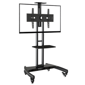 Doble columna de audio visual móvil <span class=keywords><strong>soporte</strong></span> de <span class=keywords><strong>tv</strong></span> de 32 "a 65" de <span class=keywords><strong>TV</strong></span> de panel - Product Image 1