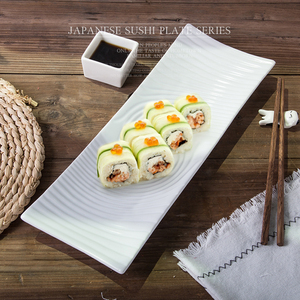 Estilo japonés restaurante bandeja vajilla de cerámica, plato de sushi - Product Image 1