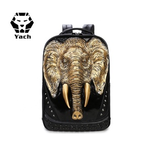 Éléphant mâle multifonction <span class=keywords><strong>sac</strong></span> d'ordinateur étanche rivet <span class=keywords><strong>sac</strong></span> à dos marée cool <span class=keywords><strong>sac</strong></span> 3d zoo animal <span class=keywords><strong>sac</strong></span> à dos pour les enfants - Product Image 2