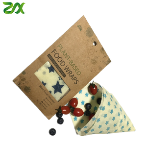 All Natural Organic Sustainable beeswax Food Storage wrap Eco-Friendly Reusable Alternative to Plastic