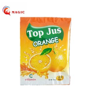 Concentrate obst aromatisierte getränk pulver 9g für 1.5 L orange saft pulver