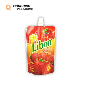 Reutilizable de plástico de pie líquido bebida de jugo de embalaje decía bolsas con tapa - Product Image 6