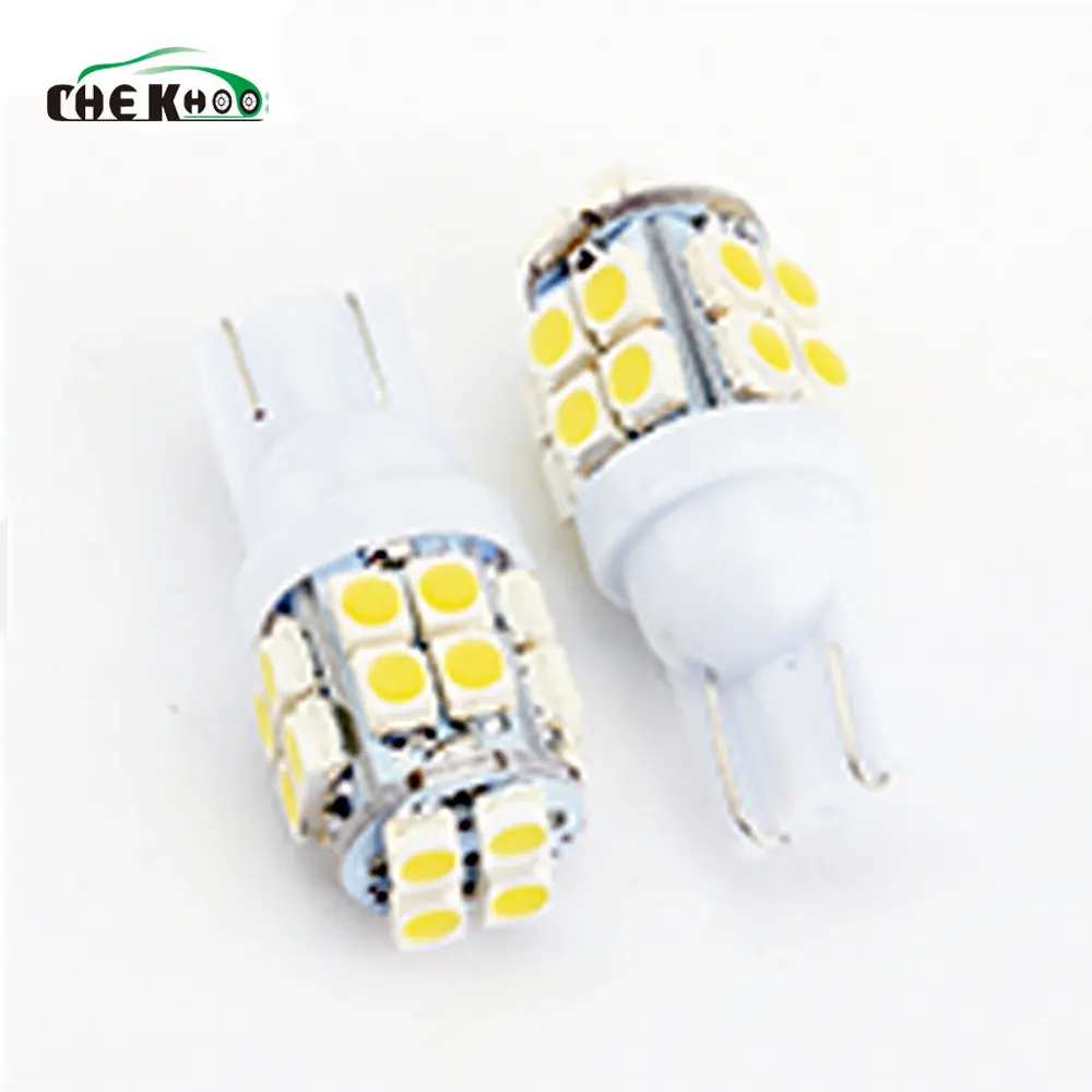 T10 1210 20SMD 20 LED weiß Auto Keil leuchte 20 Smd 3528 W5W 194 168 Auto Kennzeichen Abstand Lampe Lese lampe DC 12V