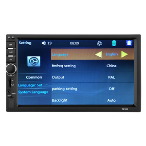 Apoyo teléfono A2DP BT música llamadas manos libres <span class=keywords><strong>de</strong></span> coche universal mp5 jugador para bmw - Product Image 6