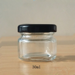 30 ml 25 ml g 1 oz claro mini hermético mermelada y miel contenedor de alimentos tarro de <span class=keywords><strong>cristal</strong></span> con tapa - Product Image 2