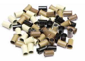 tube de cuivre perles de <span class=keywords><strong>cheveux</strong></span> humains extensions micro anneaux 1000 pcs par bouteille 4 couleurs pour choisir - Product Image 4