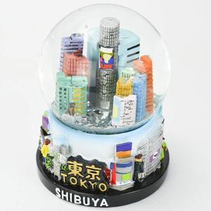 定制批发日本京都神社3D雪球树脂工艺品摆件建筑雕像纪念品家居装饰 - Product Image 6