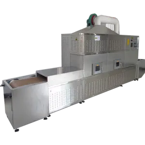 Secador de túnel industrial de múltiples aplicaciones para el sector alimentario/Secador de túnel de frutas y alimentos para microondas
