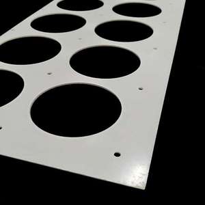 화이트 2mm 두께 여러 구멍 천공 플라스틱 PP/PVC 시트 필터 - Product Image 6