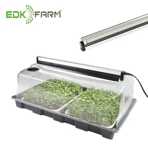 Hydroponic ถาดลอยแบ่งเมล็ดในบ้านในร่มเมล็ดพันธุ์บอนไซดอกไม้ยีสต์ขยายพันธุ์