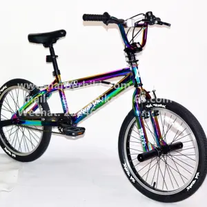 Unique design Oil Slick BMX fuel color bicycle for stunt