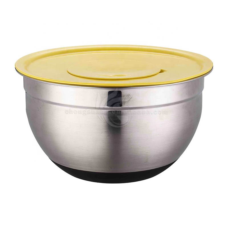 Торговая гарантия, хорошее качество, 5 шт., SS304 миска для салата с крышкой