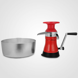 VEVOR-Séparateur de crème de lait centrifuge en Chine 80L/H modèle manuel en métal/plastique - Product Image 2
