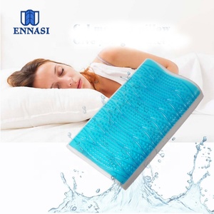 <span class=keywords><strong>Almohada</strong></span> de Espuma Viscoelástica con Forma de Contorno y Gel Refrigerante, Cómoda <span class=keywords><strong>Almohada</strong></span> Ortopédica para Dormir - Product Image 5