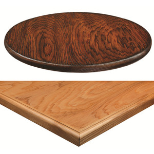 Ronde en bois <span class=keywords><strong>massif</strong></span> carré restaurant à manger en <span class=keywords><strong>noyer</strong></span> table top - Product Image 6