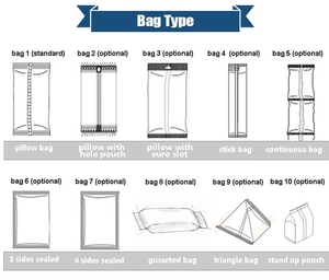 100G 200G 500G 1000G Hạt Gạo Xung Máy Đóng Gói Thực Phẩm Ngô Với Hệ Thống Tế Bào Tải - Product Image 6