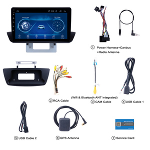 Lecteur dvd de voiture 9 pouces Android <span class=keywords><strong>14</strong></span> lecteur multimédia radio vidéo stéréo gps système de navigation pour Mazda BT50 2012-2018 - Product Image 5