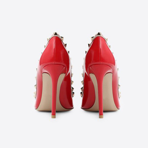 Tailingjia 2019 Su Ordinazione di Modo di Marca Rivet <span class=keywords><strong>Scarpe</strong></span> A Punta Pompe <span class=keywords><strong>Scarpe</strong></span> <span class=keywords><strong>Borchie</strong></span> Signore <span class=keywords><strong>Scarpe</strong></span> Tacco Alto Sexy Delle Donne Pompa I Pattini - Product Image 3