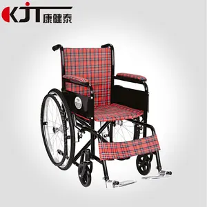 Hot sales painted frame steel manual wheelchair for children wheelchair child patient homecare manual children steel wheelchair