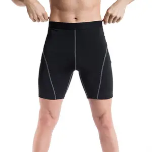 男子健身跑步训练短裤弹性快干短裤裤子