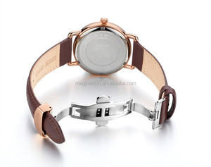 Japón movt reloj de <span class=keywords><strong>Ginebra</strong></span> Acero inoxidable OEM hombres reloj con hebilla de mariposa - Product Image 4