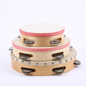 <span class=keywords><strong>Tamburello</strong></span> per Bambini <span class=keywords><strong>Strumento</strong></span> <span class=keywords><strong>Musicale</strong></span> a Percussione Vendita all'Ingrosso - Product Image 3