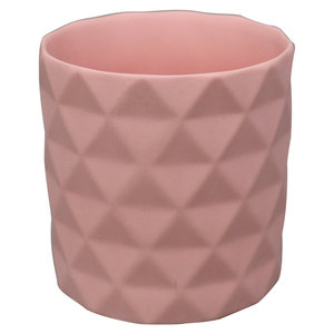 Color brillante artículo del regalo de vacaciones en relieve de la superficie de cerámica mini jardín olla planta - Product Image 4
