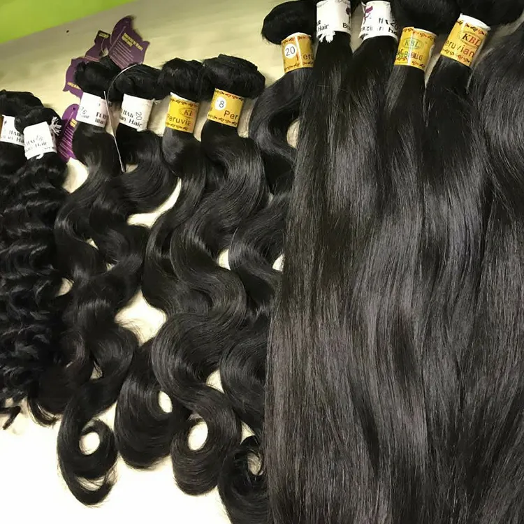 Giá Rẻ Tây Hôn Tóc, Tự Nhiên Thẳng Tóc Weave Chưa Qua Chế Biến Ngưỡng Mộ Brazil Tóc Con Người, Brazil 16 Inch Tóc Con Người Dệt