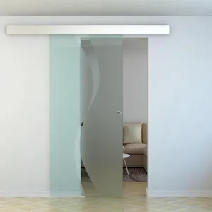 Dengan Harga Murah Kualitas Tinggi Modern Style Sliding Aluminium Kaca Kayu Pintu Gudang Perangkat Keras Sistem - Product Image 1