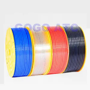 O.D 8mm I.D 5mm PE8*5 80m corrosion-resistant hard pipe blue yellow black transparent Air compressor polyethylene plastic tube