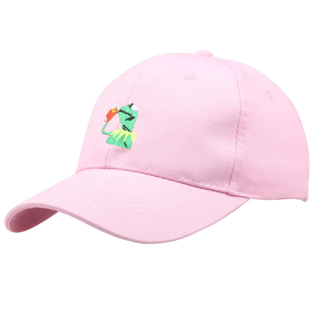 Nakış Kurbağa beyzbol şapkası Snapback Kapaklar Sıcak Satış Erkekler Kadınlar Beyzbol Şapkalar Rahat Hip Hop Şapka Kap