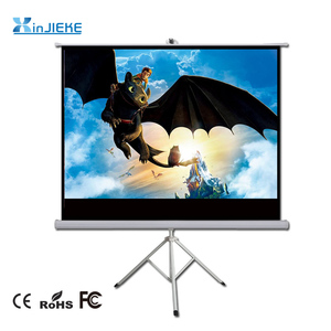 Trípode Manual de 84 pulgadas para <span class=keywords><strong>proyector</strong></span>, <span class=keywords><strong>pantalla</strong></span> de proyección, soporte de suelo, <span class=keywords><strong>pantalla</strong></span> de proyección portátil extraíble para oficina y escuela - Product Image 4