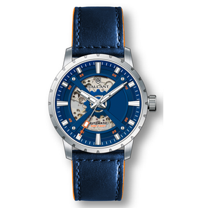 Diseño personalizado de Acero Inoxidable super luminoso de la mano y el índice esqueleto reloj mecánico automático - Product Image 3