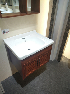 <span class=keywords><strong>Lavandino</strong></span> del <span class=keywords><strong>bagno</strong></span> e armadietto combinato <span class=keywords><strong>mobile</strong></span> <span class=keywords><strong>bagno</strong></span> rovere vanità mobiletto - Product Image 2