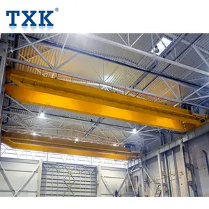 TXK factory price 10 ton European standard lightweight double beam overhead crane