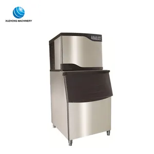 Grote Capaciteit Commerciële Cube Ice Maker Voor Restaurants Sneeuw Ice Cube Making Machine Industriële Ijsblok Making Machine