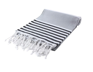 Wholesale 100% Cotton Tassel Peshtemal <strong>Hamman</strong> Fouta Turkish Beach <strong>Towel</strong> Hot Colorful Stripe Disposable Compressed for Home Use - Product Image 4