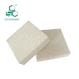 Ceramic Good Plate Alumina Mullite Porous Foam Corundum Ceramic Filter Plate Import China Goods