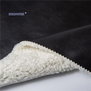 Bán buôn Giá Thấp Nhạy Cảm Polyurethane Căng Da May Mặc Pu Da May Mặc - Product Image 1