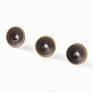 Nickel Miễn Phí Bạc Quân Sự Denim Jeans Nút Loại Bỏ May Kim Loại Nút Tack Nút Cho Áo Khoác Áo Khoác Thể Thao - Product Image 2