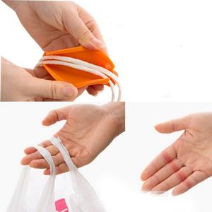 Shopping Bag Holder Handle Bag Carrier Tool Silicone Plastic Grocery Garbage Bag Holder