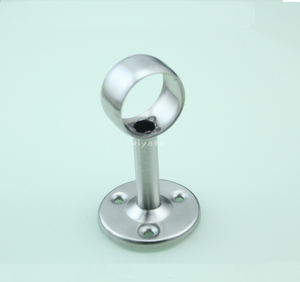 ריהוט צינורות הולם 19mm 22mm 25mm מקורבות סוגר תמיכה מחזיק מעקה מלתחה תליית בגדי צינור תמיכה מקורבות - Product Image 3