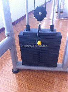 98mm profesional <span class=keywords><strong>gimnasio</strong></span> en <span class=keywords><strong>casa</strong></span> <span class=keywords><strong>polea</strong></span> peso de la pila de fitness de aleación de ruedas para la venta - Product Image 6