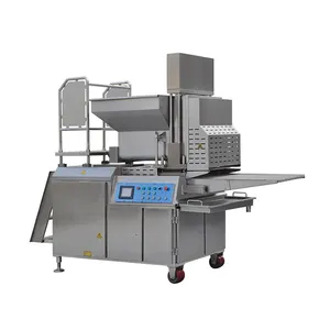 Gran capacidad de la industria de la carne patty máquina de hacer pastel de carne nuggets de pollo ex - Product Image 1